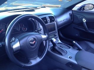 2006 CORVETTE CONVERTIBLE Z51 TRIPLE BLACK 3LT ULTRA LOW MILES LOADED PWR TOP, image 9