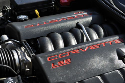 2006 CORVETTE CONVERTIBLE Z51 TRIPLE BLACK 3LT ULTRA LOW MILES LOADED PWR TOP, image 15