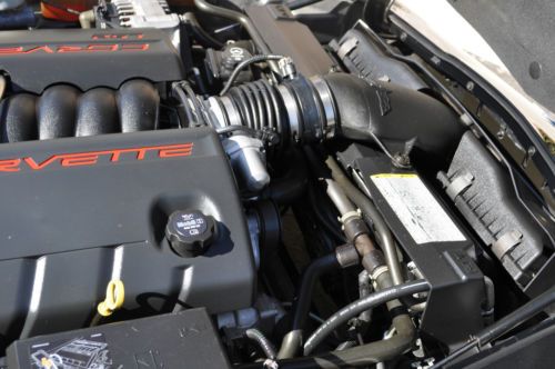 2006 CORVETTE CONVERTIBLE Z51 TRIPLE BLACK 3LT ULTRA LOW MILES LOADED PWR TOP, image 16