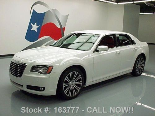 2012 chrysler 300 s hemi red leather nav beats 65 miles texas direct auto