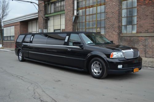 2006 lincoln navigator 140&#034; 14 passenger limo limousine built by krystal