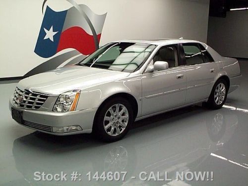 2009 cadillac dts climate leather sunroof xenons 55k mi texas direct auto