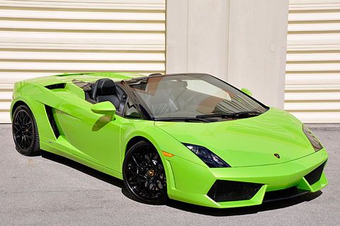 2011 lamborghini gallardo lp560-4 spyder! verde ithica! 6k miles! fresh service!