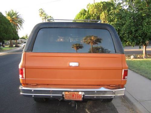 1976 Chevy Blazer with removable top, image 2