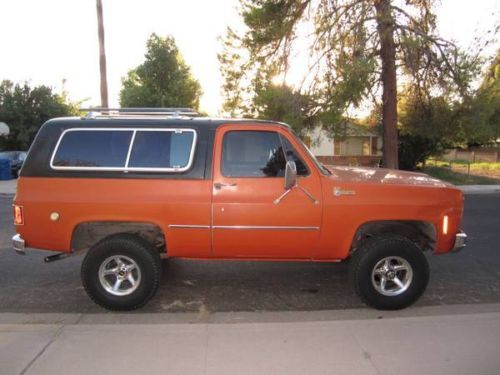 1976 Chevy Blazer with removable top, image 3