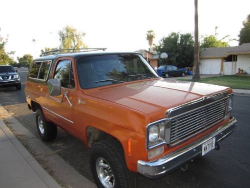1976 Chevy Blazer with removable top, image 4