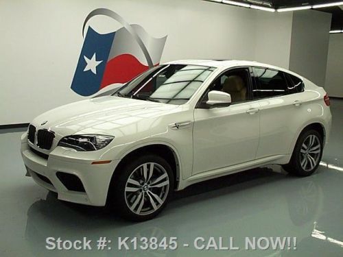 2011 bmw x6 m awd twin-turbo sunroof nav dvd hud 12k mi texas direct auto