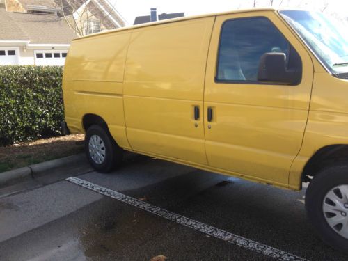Yellow, v-8, 225 hp, good condition, plenty of storage with hitch for towing.