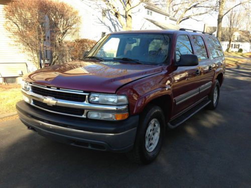 2004 Chevy 1500 Suburban 7 Passenger 4x4 Auto 3rd row bench seat NO RESERVE, image 6