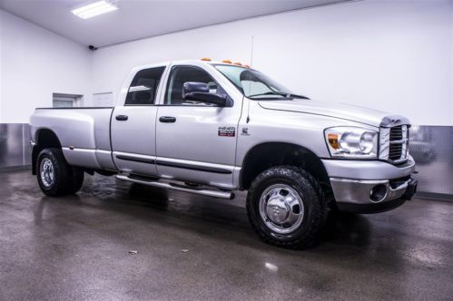 2007 dodge ram 3500 big horn dually 4x4 5.9l cummins diesel 6 speed manual!