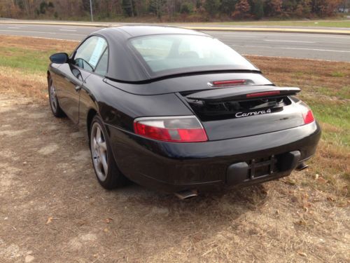1999 Porsche 911 Carrera 4 Convertible 2-Door 3.4L, image 4