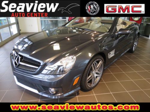 2009 mercedes sl65 amg roadster with only 240 original miles ! spotless, new!