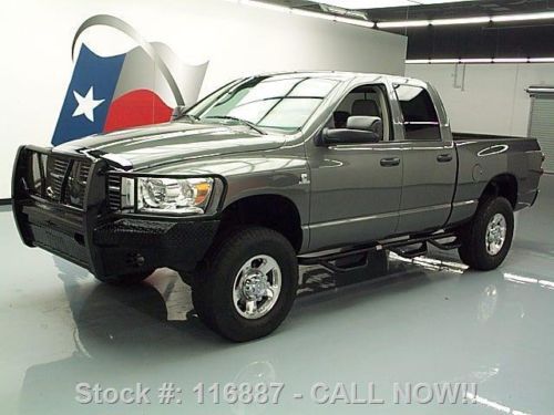 2008 dodge ram 2500 quad diesel 4x4 6-pass side steps texas direct auto