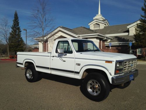 1983 ford f250 4x4 rust free ca truck