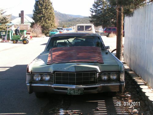 1969 lincoln continental  4 suicide dr sedan