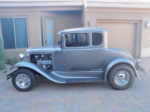 1931 ford model a 5 window coop street rod