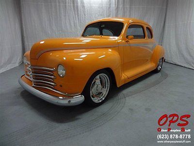 1947 plymouth special deluxe - 14k mi, chevy 350 crate, custom paint!