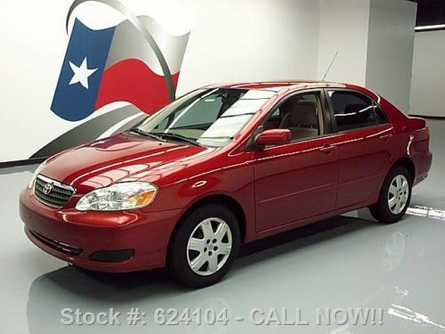 2006 toyota corolla le auto cd audio cruise ctrl 86k mi texas direct auto