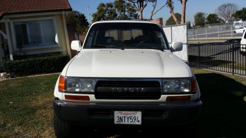 1992 Toyota Land Cruiser 80 series all original paint no dings dents or scratch, image 4