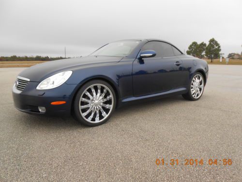 2004 lexus sc 430 2dr convertible navigation, power top