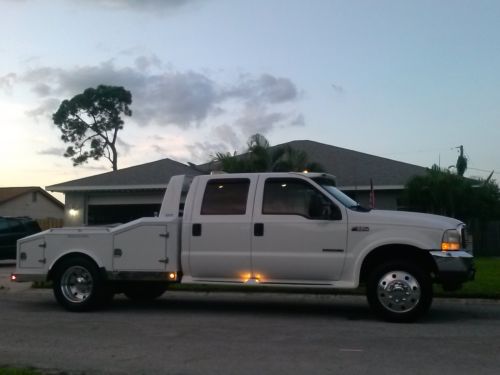 2001 ford f-550 air ride, 7.3 diesel florida hauler truck. like new low mile