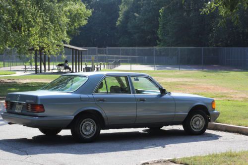 1985-300SD MERCEDES Automatic trans, sky blue, cream interior, US $1,000.00, image 3