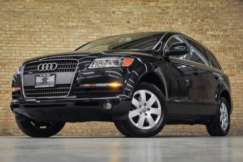 2007 audi q7 3.6l premium, pano! 3rd row seats! navigation! 1 ownr! loaded!