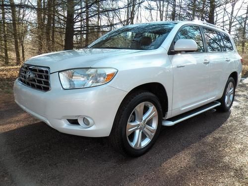 Mint 2008 toyota highlander limited heated seats backup camera inspected lqqk!!!