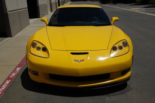 2007 chevrolet covette z06 yellow professionally modified 600+++ horsepower