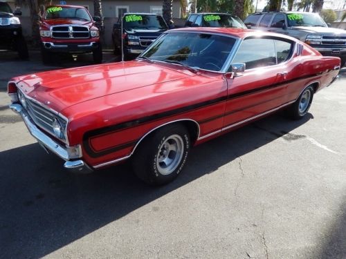 1969 ford fairlane 500 fastback 302ci v8 50,000 miles calif. car