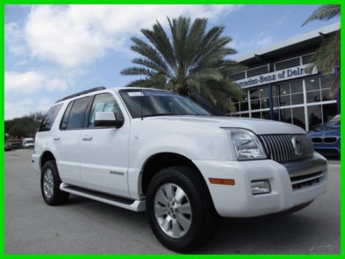 07 autonation certified oxford white 4l v6 awd suv *heated leather seats *low mi