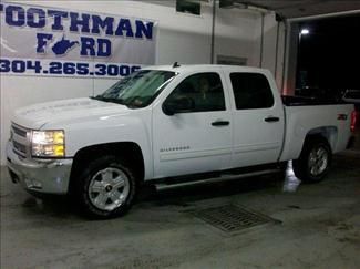 2013  chevy silverado crew cab lt 4x4 5.3lt v8  1 owner new ford trade $$ave