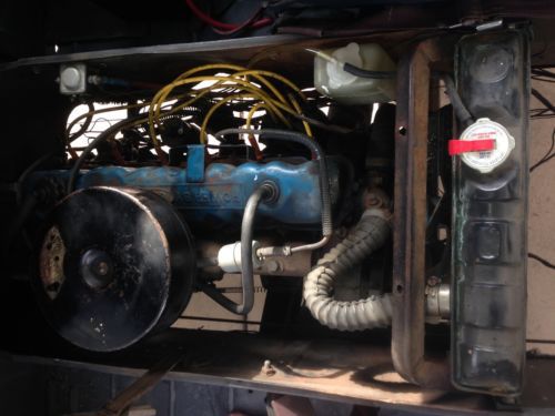 1962 Ford Econoline Truck, 6 straight cylinder engine., image 4