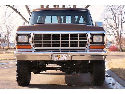 1979 ford f250 lifted rot free air conditioning ranger package big brown