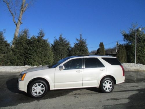 4x4 leather moonroof third row seating heated seats pearl white