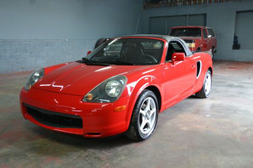 2002 toyota mr2 spyder toyota mr2 spyder base convertible 2-door 1.8l