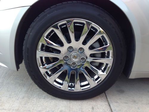 NO RESERVE SALVAGE 2008 CADILLAC CTS LOADED, CHROME WHEELS, PANORAMA ROOF, CHEAP, image 9