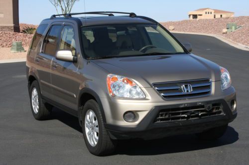 2005 honda cr-v loaded se one owner low mile flat tow ready 4wd best available