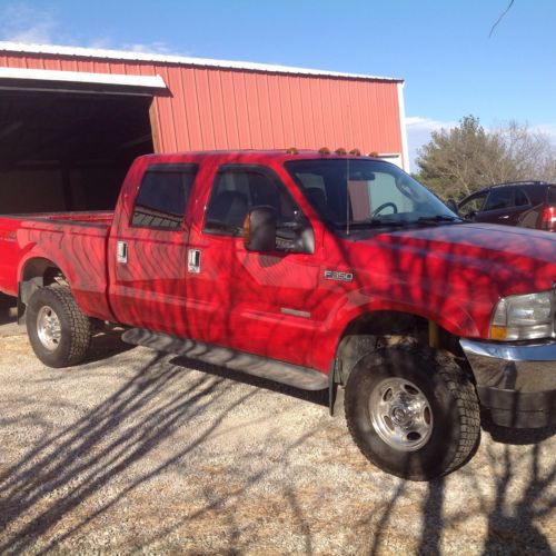 2004 f350 ford powerstroke,crew cab,lariat 4x4