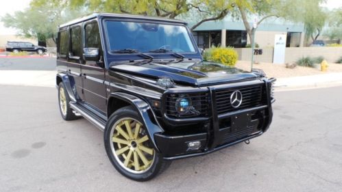 2004 mercedes benz g55 amg, 5.5l v8, 22&#034; gianelles, custom sound, updated look