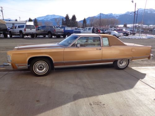 1976 lincoln continental base hardtop 2-door 7.5l