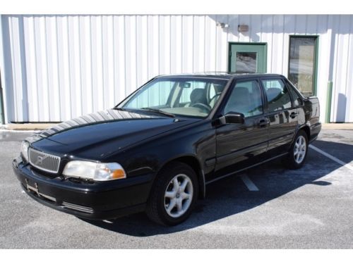 1998  volvo s70 gt 5 speed manual 4-door sedan leather cd non smoker no reserve