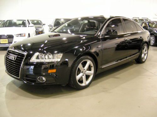 2011 a6 prestige 4.2 quattro awd carfax certified one florida owner like new wty