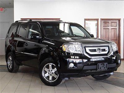 2011 honda pilot touring 4wd blk/blk lthr navigation bakup cam bluetooth 1-owner