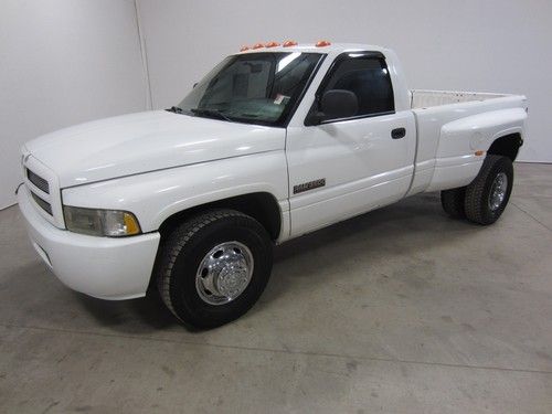 02 dodge ram 3500 5.9l i-6 cummins turbo diesel rwd reg cab long dually 80 pics