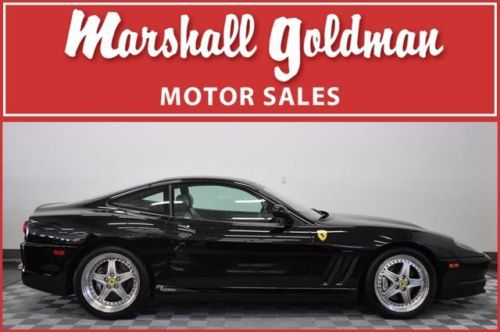 2000 ferrari maranello black charcoal modular wheels 16,200 miles 6-spd manual