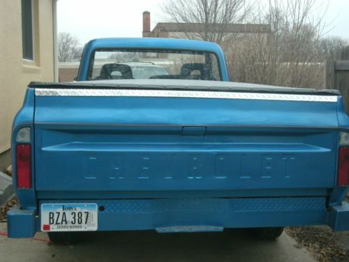 Rare Reincarnated 1968 Chevy C20 Pickup Truck Custom Wood Bed (Mason city IA), US $7,500.00, image 18