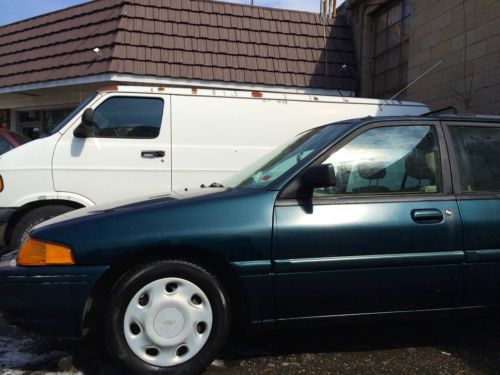 1995 ford escort lx wagon 4-door 1.9l no reserve 52k original miles clear title