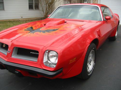 1974 pontiac firebird trans am 400 4 speed