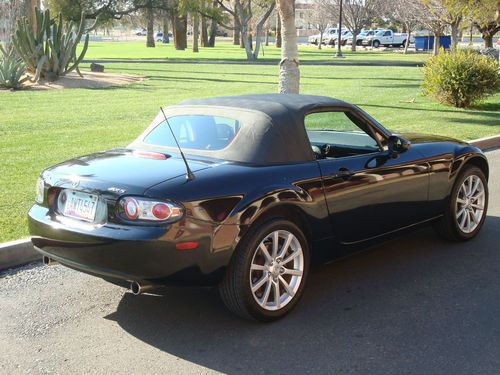 2006 mazda mx-5 mx5 miata black touring convertible phoenix arizona no reserve